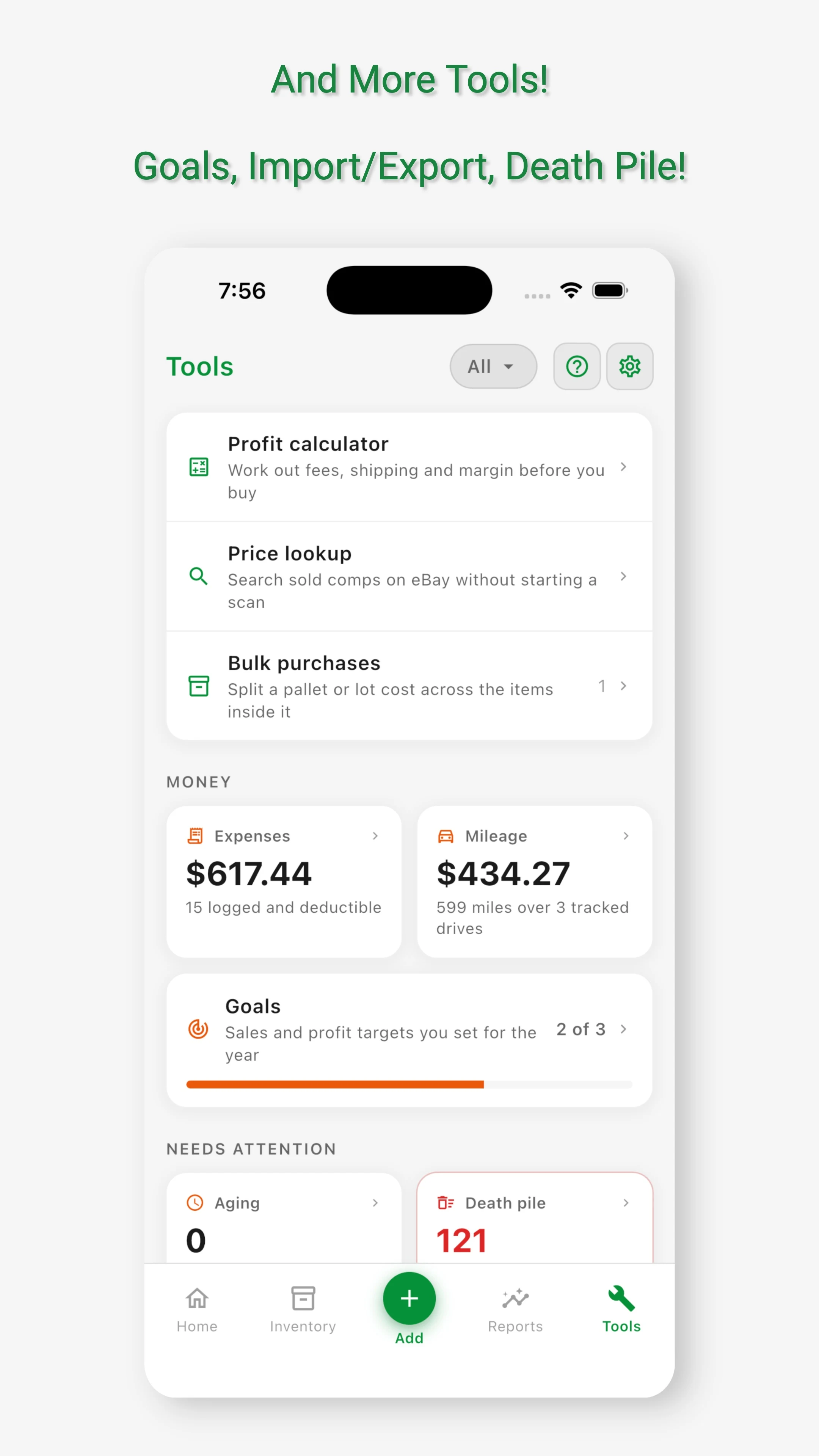 Flippd: Reseller Inventory screenshot