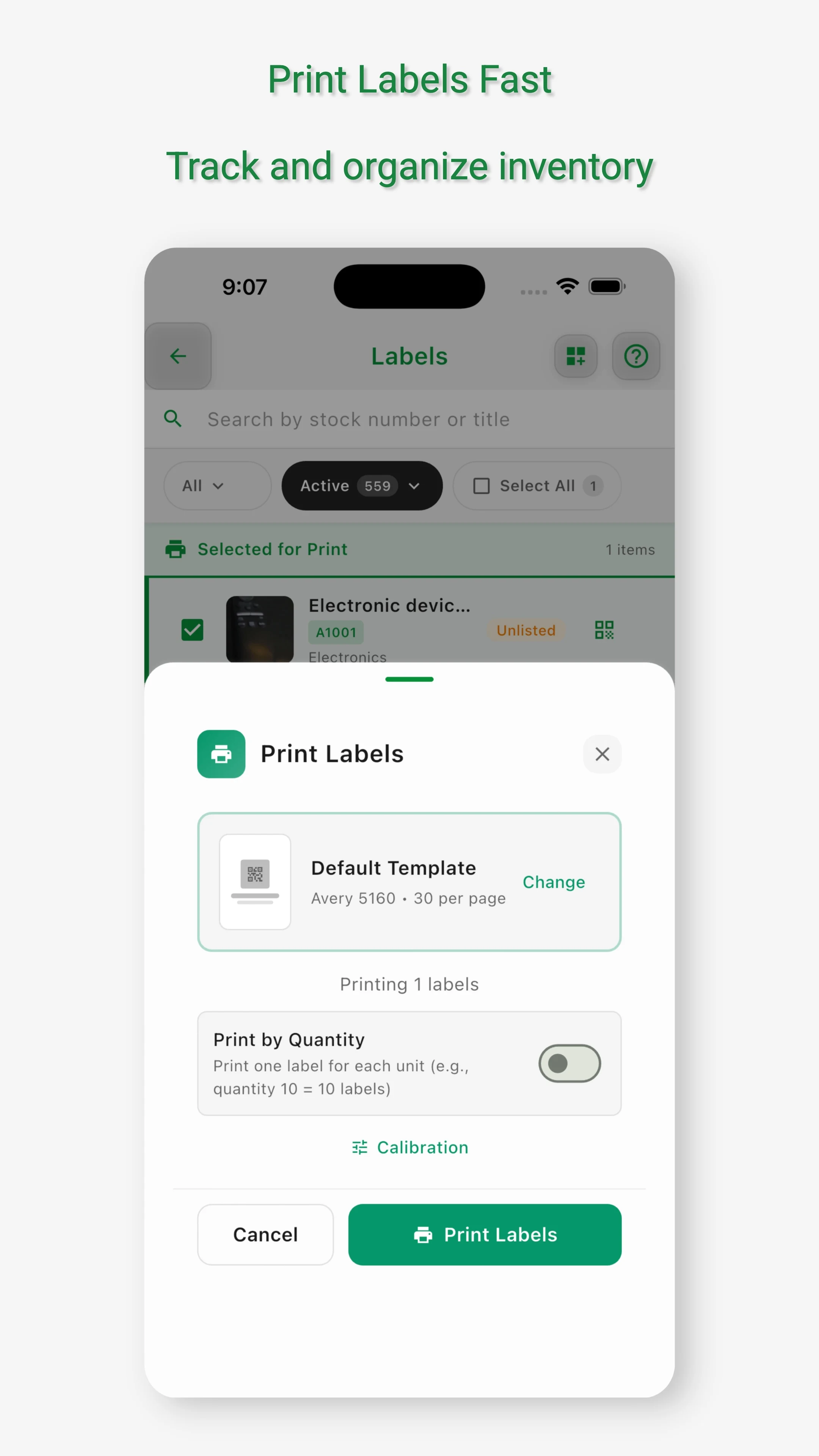 Flippd: Reseller Inventory screenshot